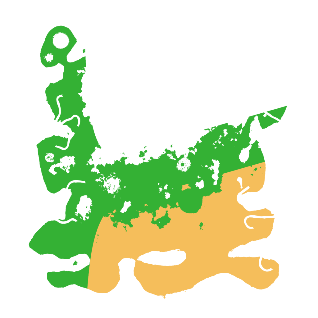 Biome Rust Map: Procedural Map, Size: 3500, Seed: 1693025014