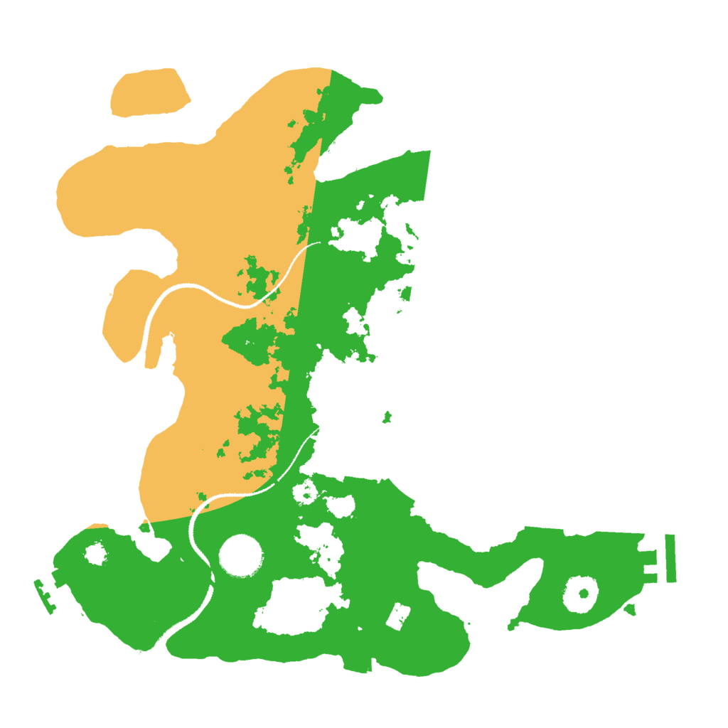 Biome Rust Map: Procedural Map, Size: 3000, Seed: 1075877384