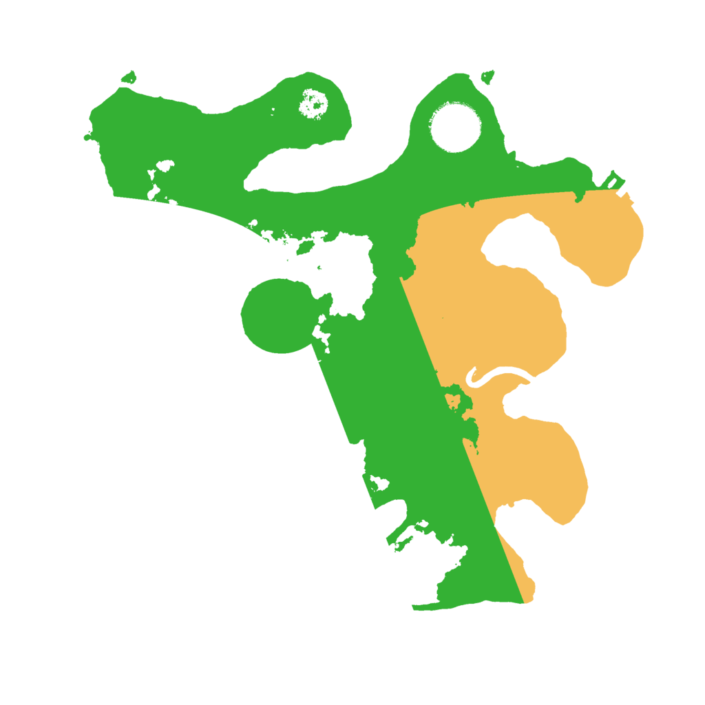 Biome Rust Map: Procedural Map, Size: 2500, Seed: 60000