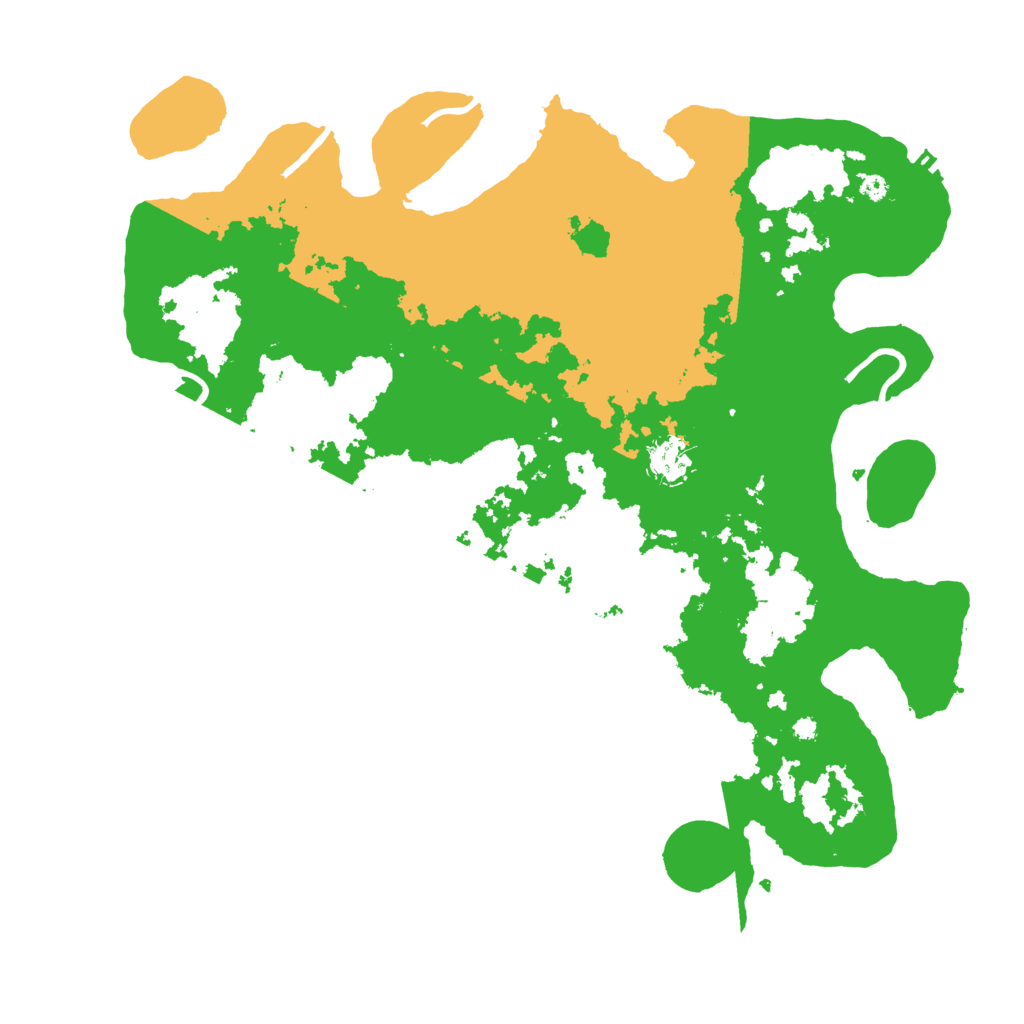 Biome Rust Map: Procedural Map, Size: 4000, Seed: 84745658