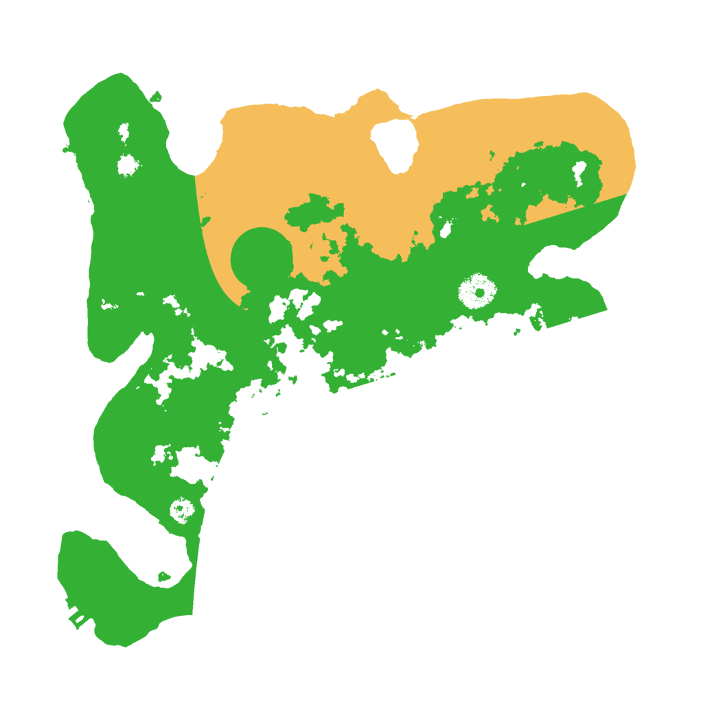 Biome Rust Map: Procedural Map, Size: 3000, Seed: 152004034