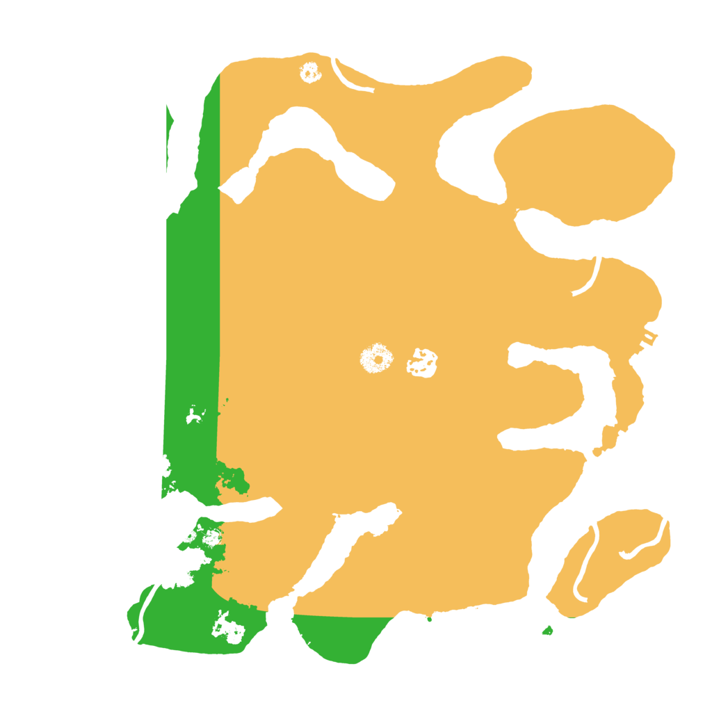 Biome Rust Map: Procedural Map, Size: 3500, Seed: 772349009