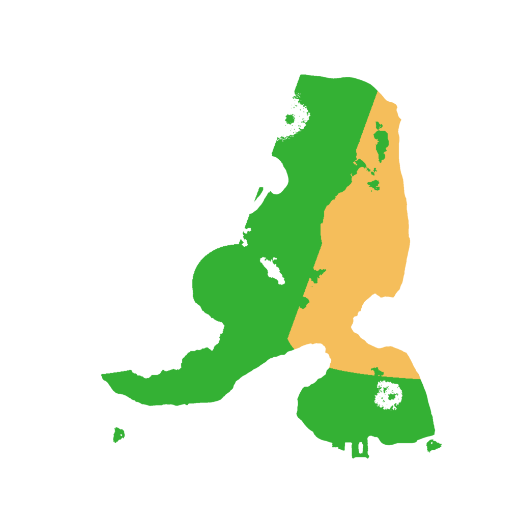 Biome Rust Map: Procedural Map, Size: 1900, Seed: 12