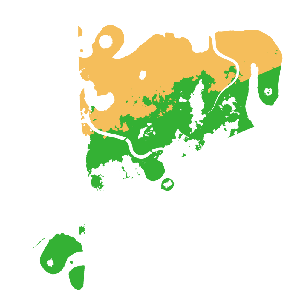 Biome Rust Map: Procedural Map, Size: 4000, Seed: 4206970