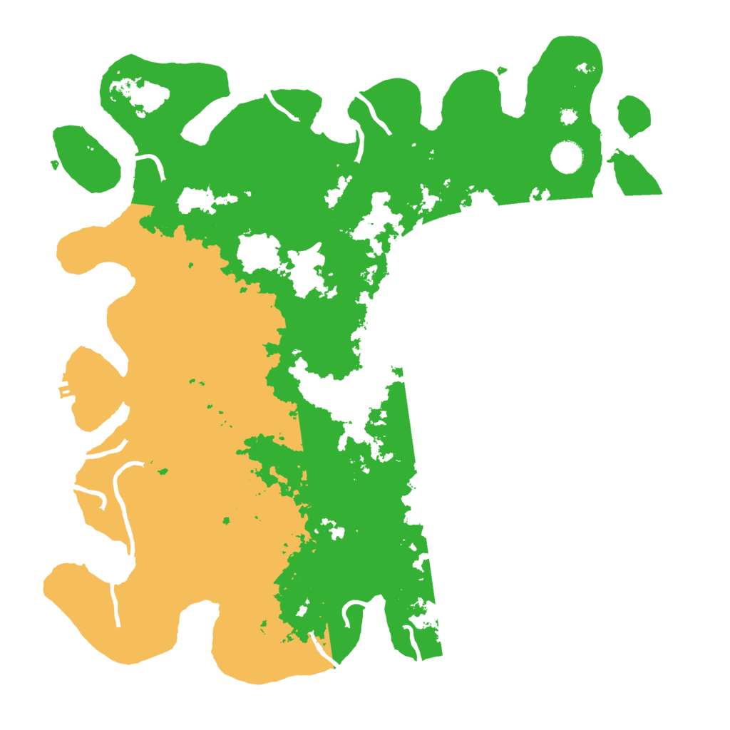 Biome Rust Map: Procedural Map, Size: 4000, Seed: 7455242