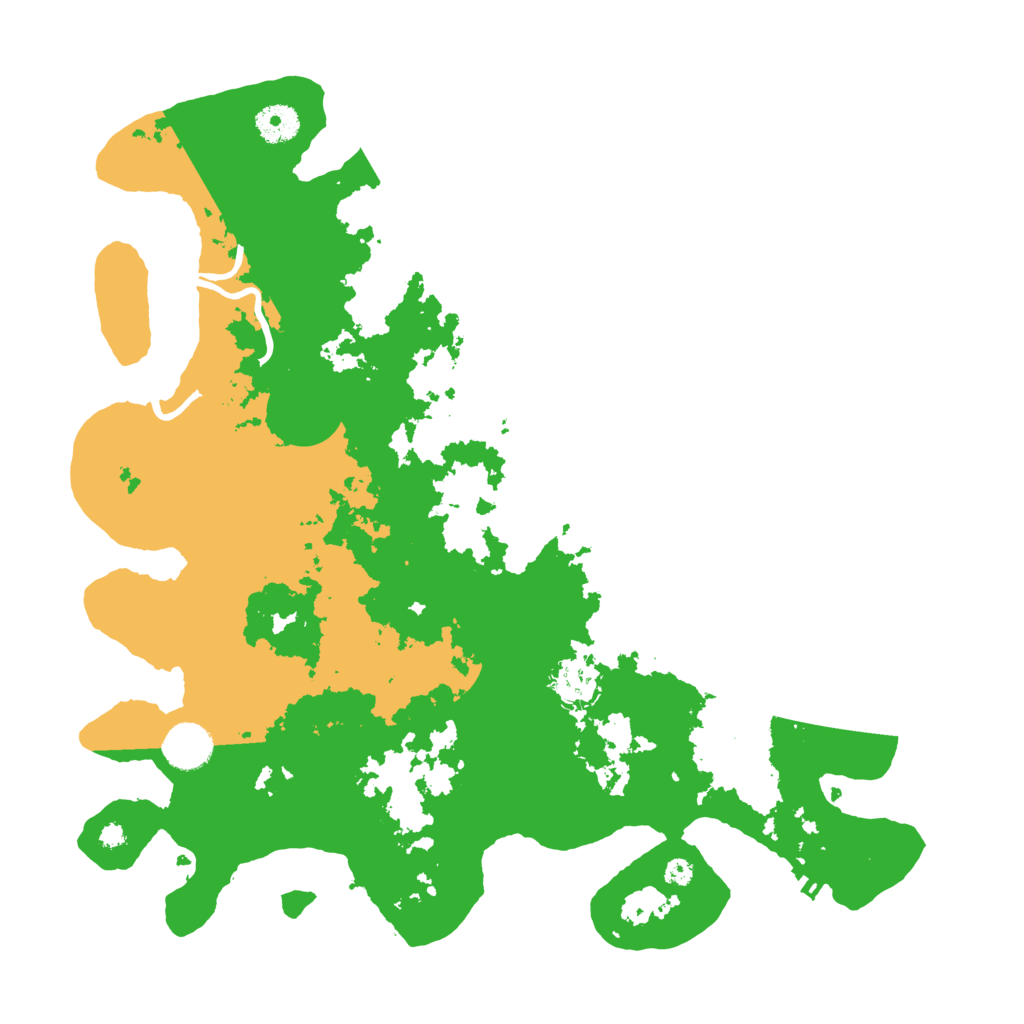 Biome Rust Map: Procedural Map, Size: 3800, Seed: 13101997