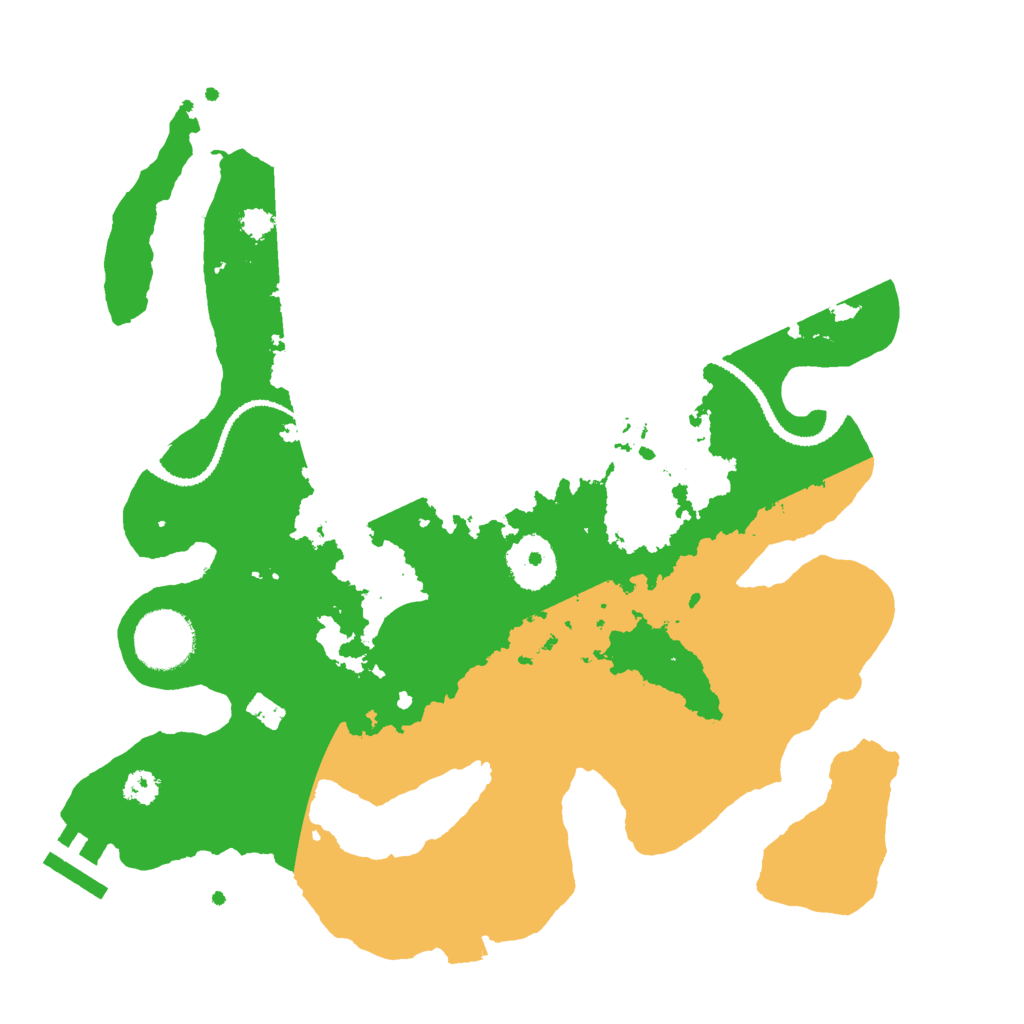 Biome Rust Map: Procedural Map, Size: 3000, Seed: 1634524197