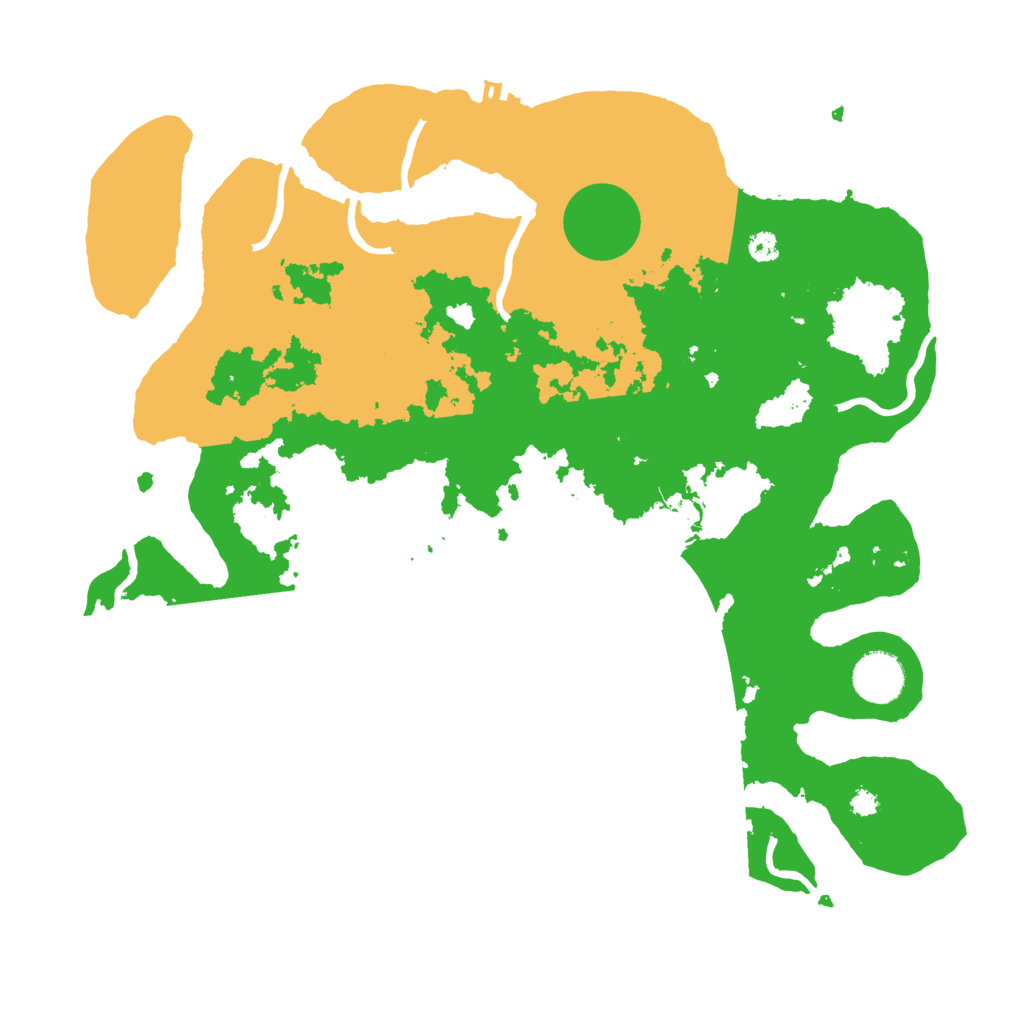 Biome Rust Map: Procedural Map, Size: 3500, Seed: 1375755952