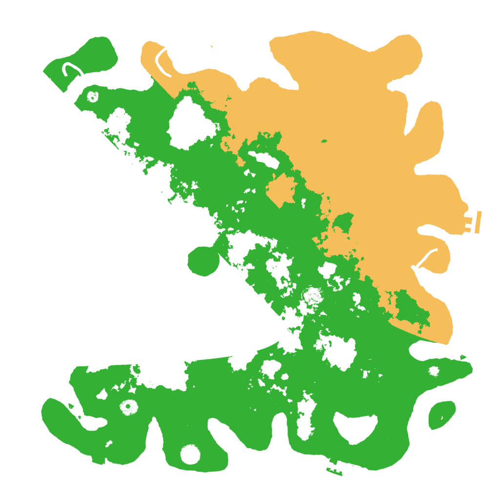 Biome Rust Map: Procedural Map, Size: 4500, Seed: 1163197565