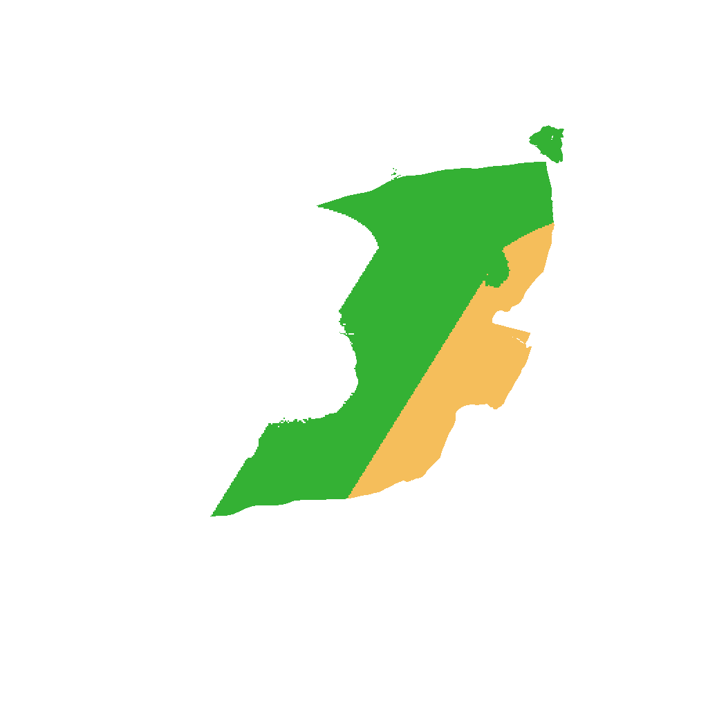 Biome Rust Map: Procedural Map, Size: 1000, Seed: 64534534