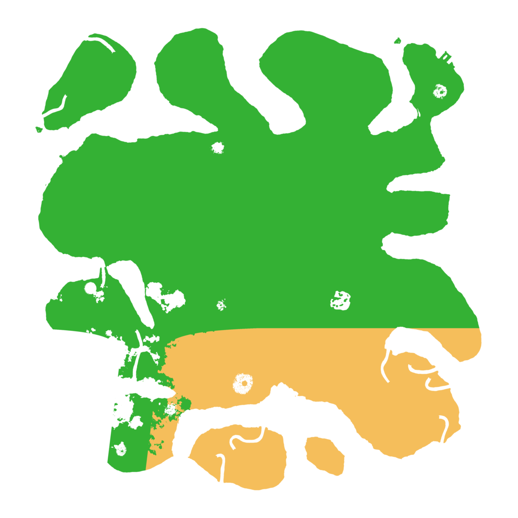 Biome Rust Map: Procedural Map, Size: 3850, Seed: 1109671411