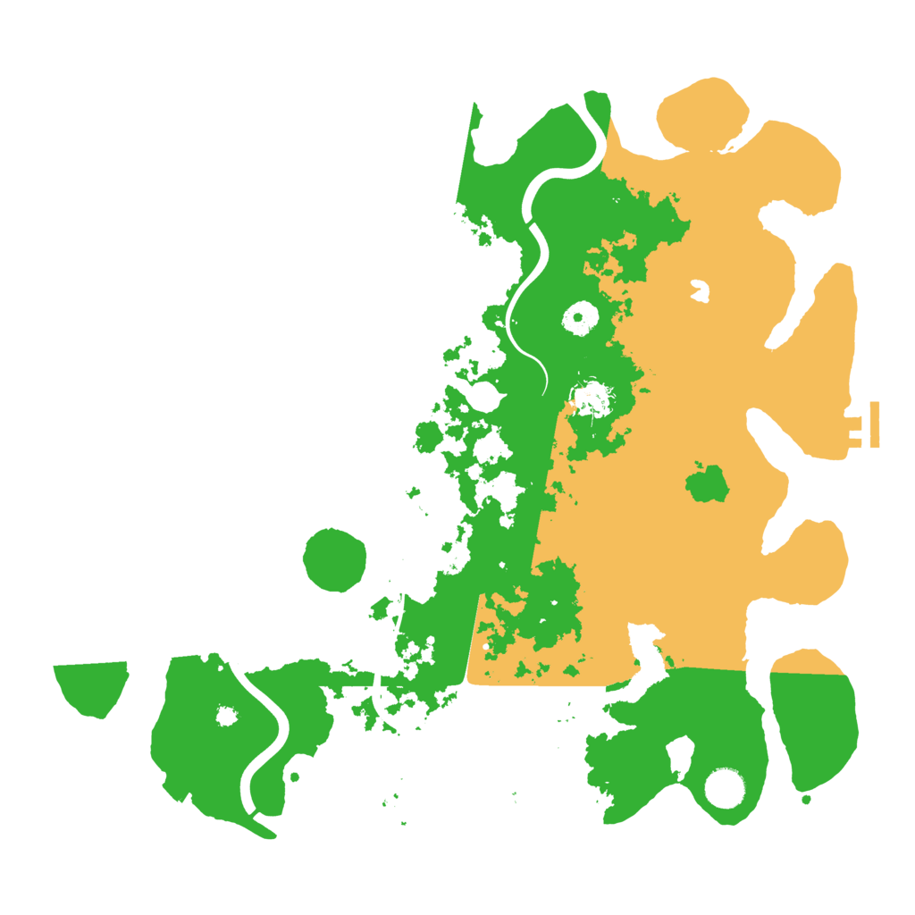 Biome Rust Map: Procedural Map, Size: 4000, Seed: 15854