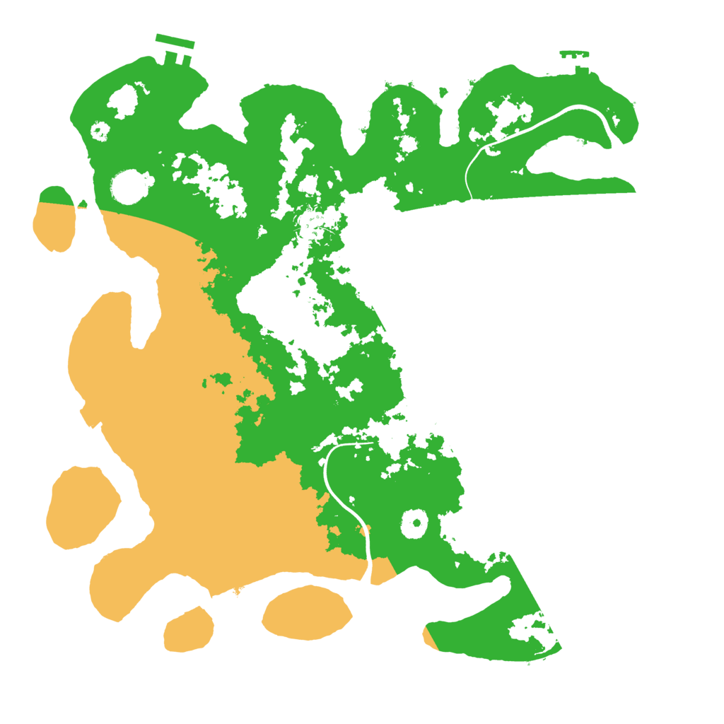 Biome Rust Map: Procedural Map, Size: 3750, Seed: 1716956271