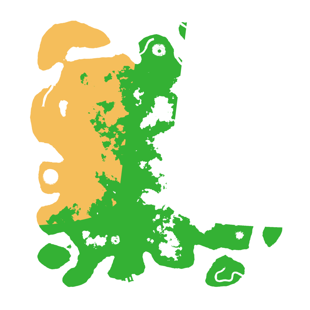 Biome Rust Map: Procedural Map, Size: 3600, Seed: 2130962558