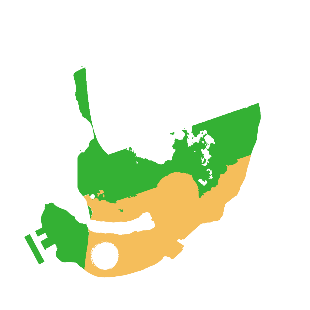 Biome Rust Map: Procedural Map, Size: 2000, Seed: 1104840785