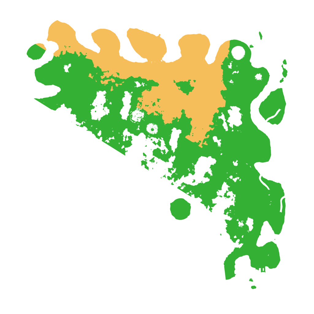 Biome Rust Map: Procedural Map, Size: 4200, Seed: 93658