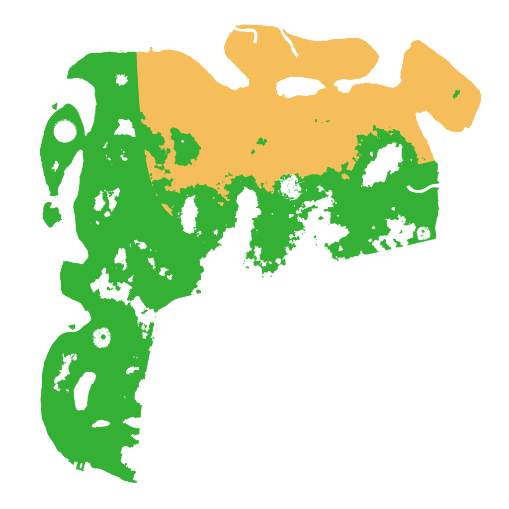 Biome Rust Map: Procedural Map, Size: 4000, Seed: 108841133