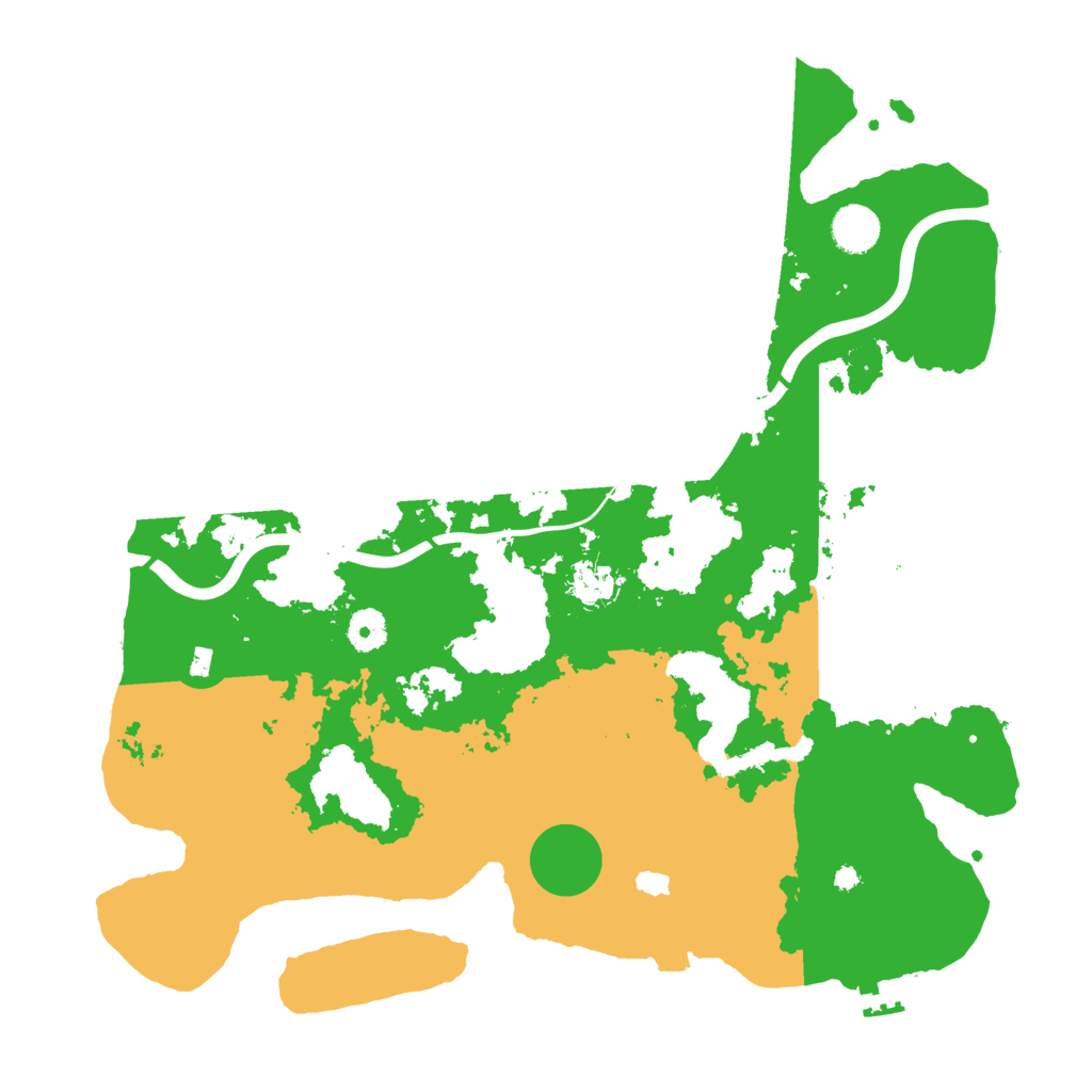 Biome Rust Map: Procedural Map, Size: 4000, Seed: 6854332