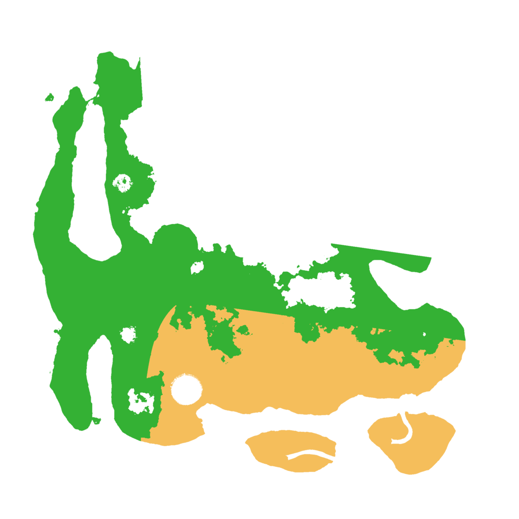 Biome Rust Map: Procedural Map, Size: 3000, Seed: 10244118