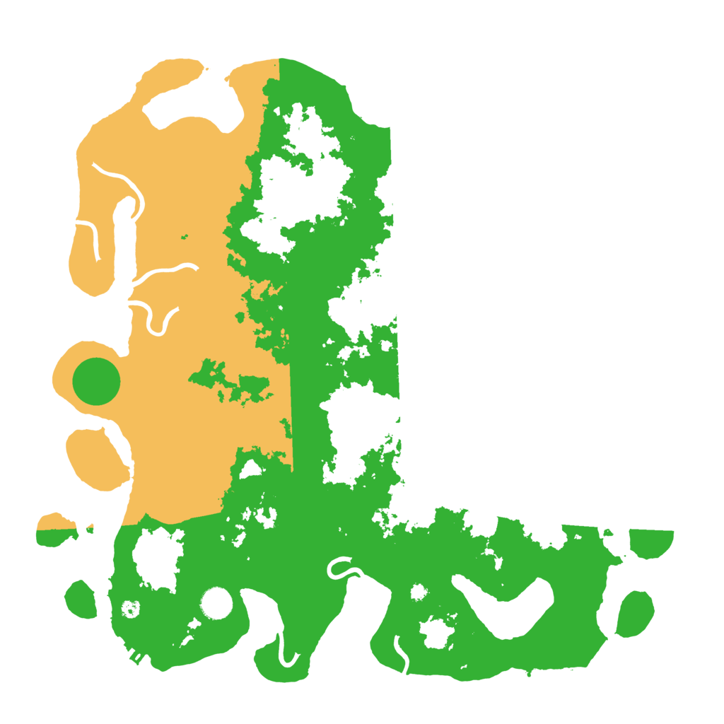 Biome Rust Map: Procedural Map, Size: 4000, Seed: 323432