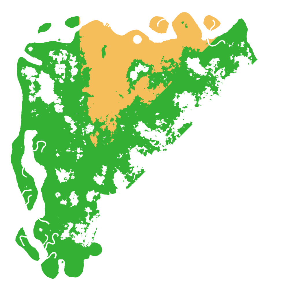 Biome Rust Map: Procedural Map, Size: 6000, Seed: 711313626