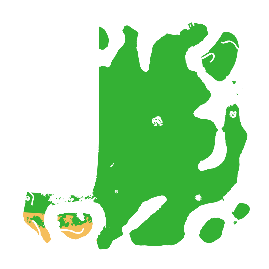 Biome Rust Map: Procedural Map, Size: 3850, Seed: 1579234868