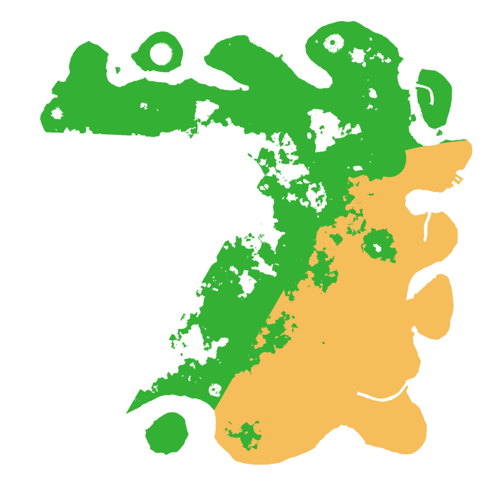 Biome Rust Map: Procedural Map, Size: 4000, Seed: 75757575