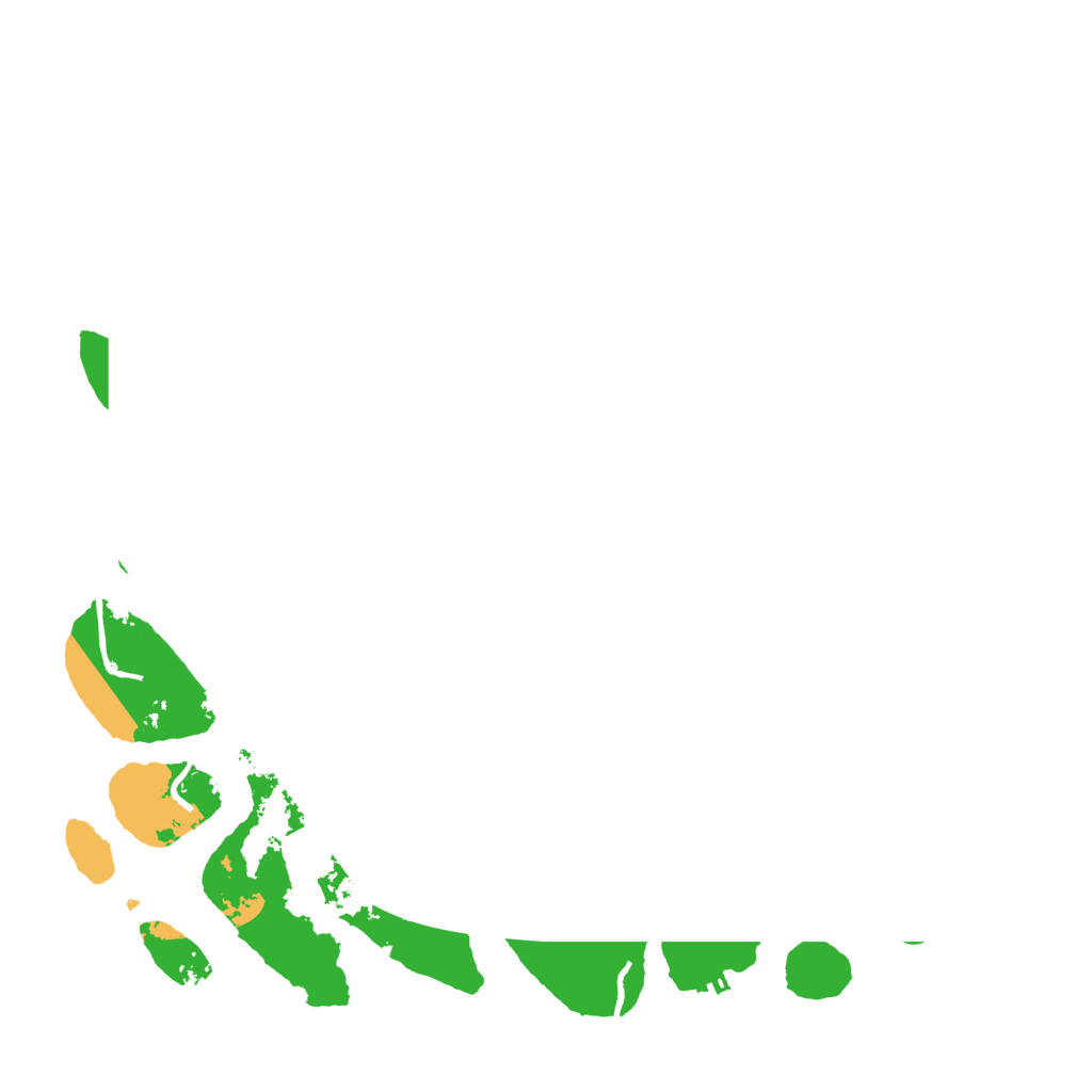 Biome Rust Map: Procedural Map, Size: 4500, Seed: 13713