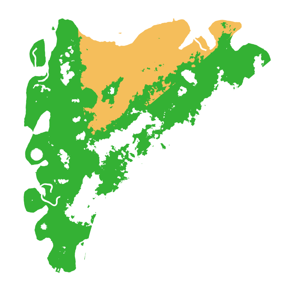 Biome Rust Map: Procedural Map, Size: 4300, Seed: 919191