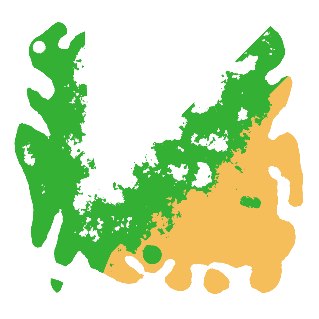 Biome Rust Map: Barren, Size: 4500, Seed: 2000