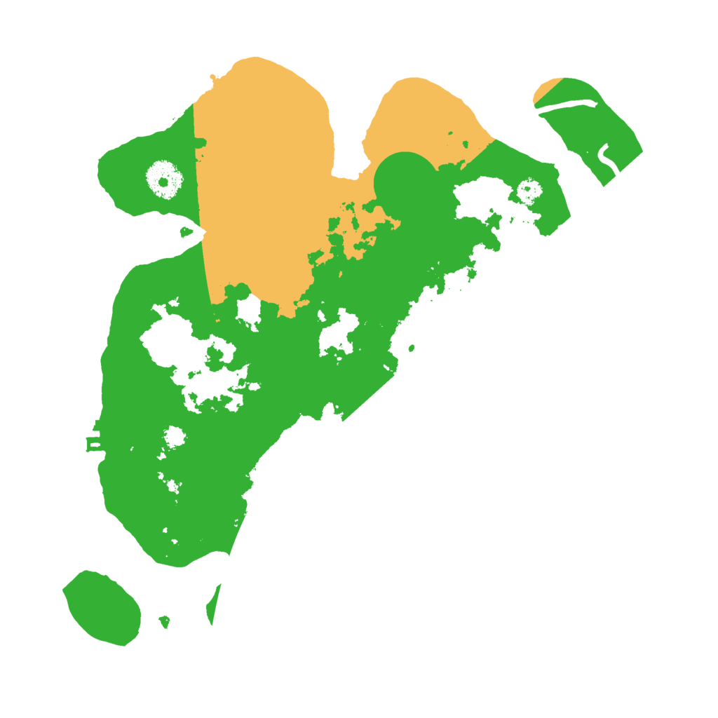 Biome Rust Map: Procedural Map, Size: 3000, Seed: 730841990