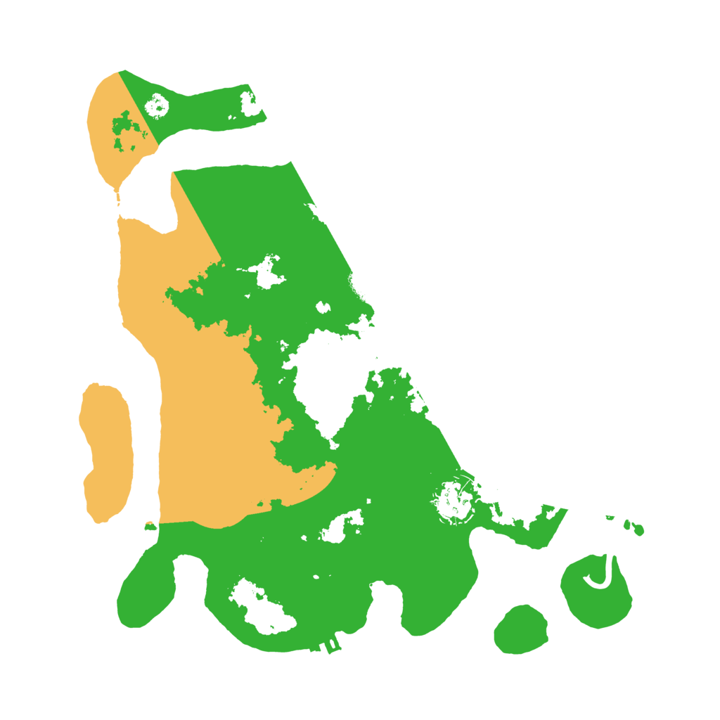 Biome Rust Map: Procedural Map, Size: 3200, Seed: 756564