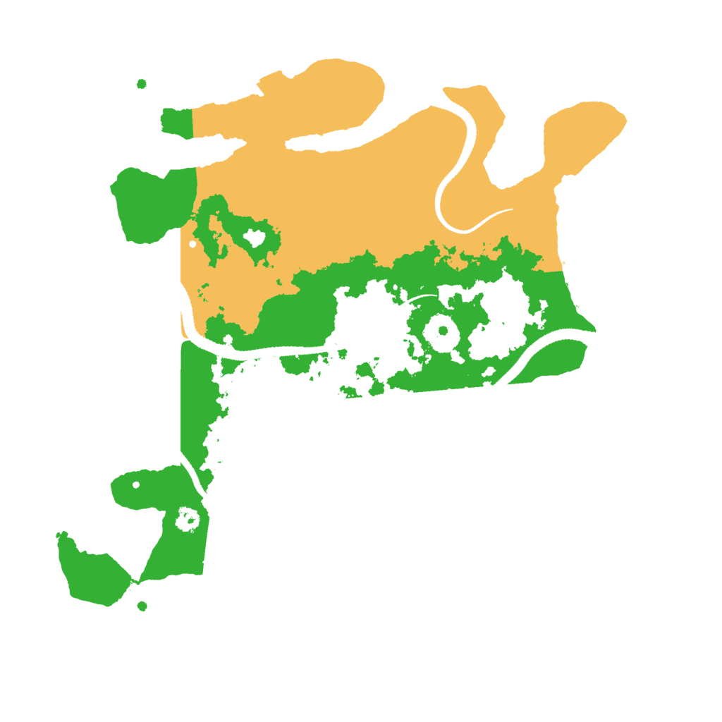 Biome Rust Map: Procedural Map, Size: 3000, Seed: 472174448