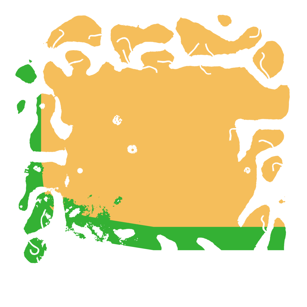 Biome Rust Map: Procedural Map, Size: 5000, Seed: 201536247