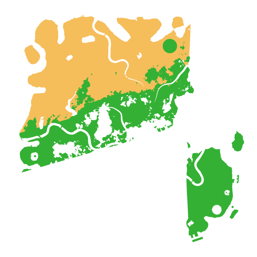 Biome Rust Map: Procedural Map, Size: 4750, Seed: 45050884