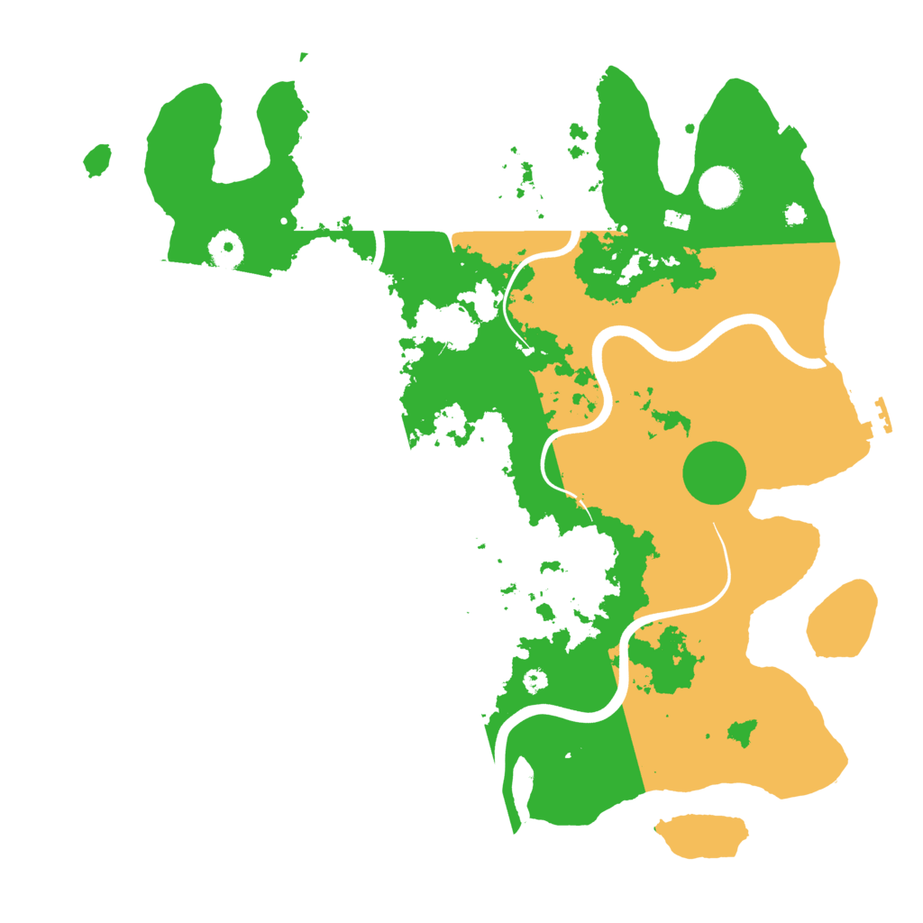 Biome Rust Map: Procedural Map, Size: 3850, Seed: 815350009