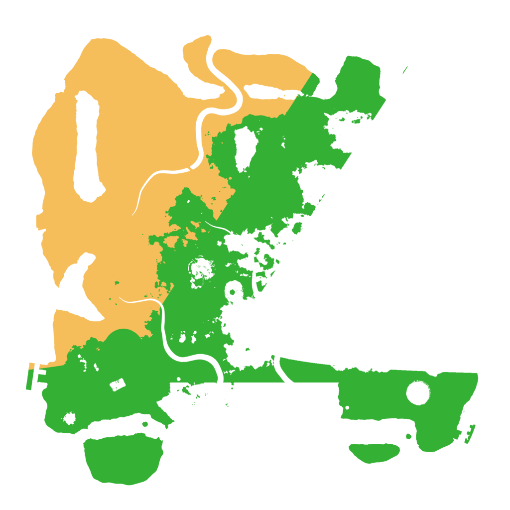 Biome Rust Map: Procedural Map, Size: 3800, Seed: 636189935