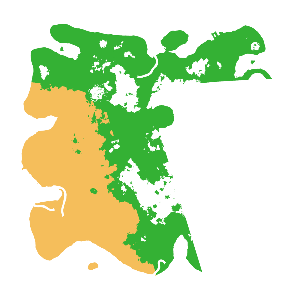 Biome Rust Map: Procedural Map, Size: 3500, Seed: 328139435