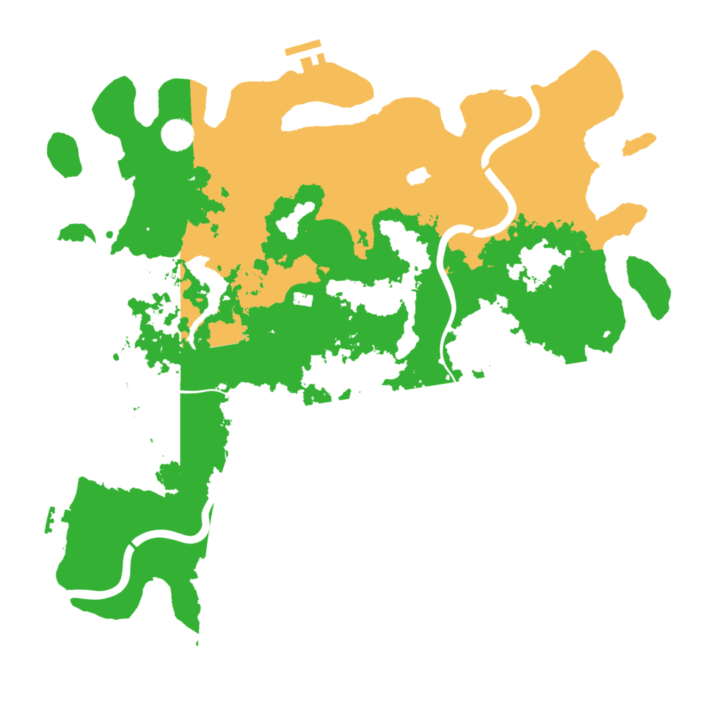 Biome Rust Map: Procedural Map, Size: 4000, Seed: 1846144581