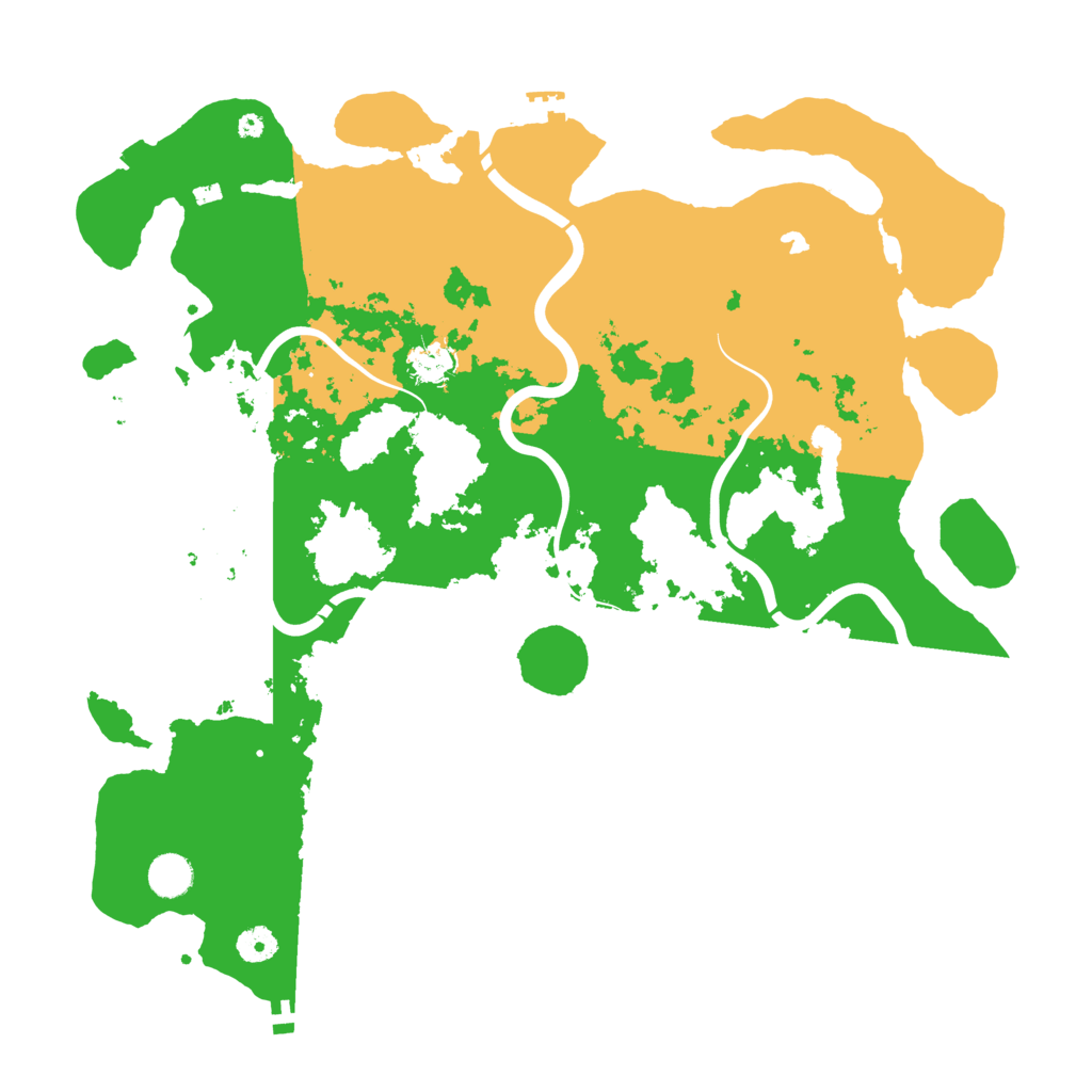 Biome Rust Map: Procedural Map, Size: 4321, Seed: 6789