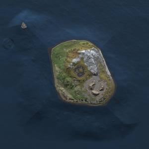 Thumbnail Rust Map: Procedural Map, Size: 1300, Seed: 1337, 4 Monuments