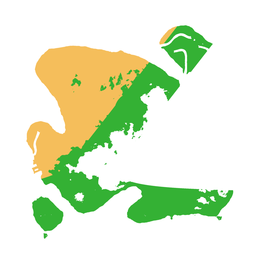 Biome Rust Map: Procedural Map, Size: 2627, Seed: 4