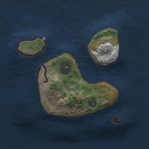 Thumbnail Rust Map: Procedural Map, Size: 1750, Seed: 1337, 6 Monuments