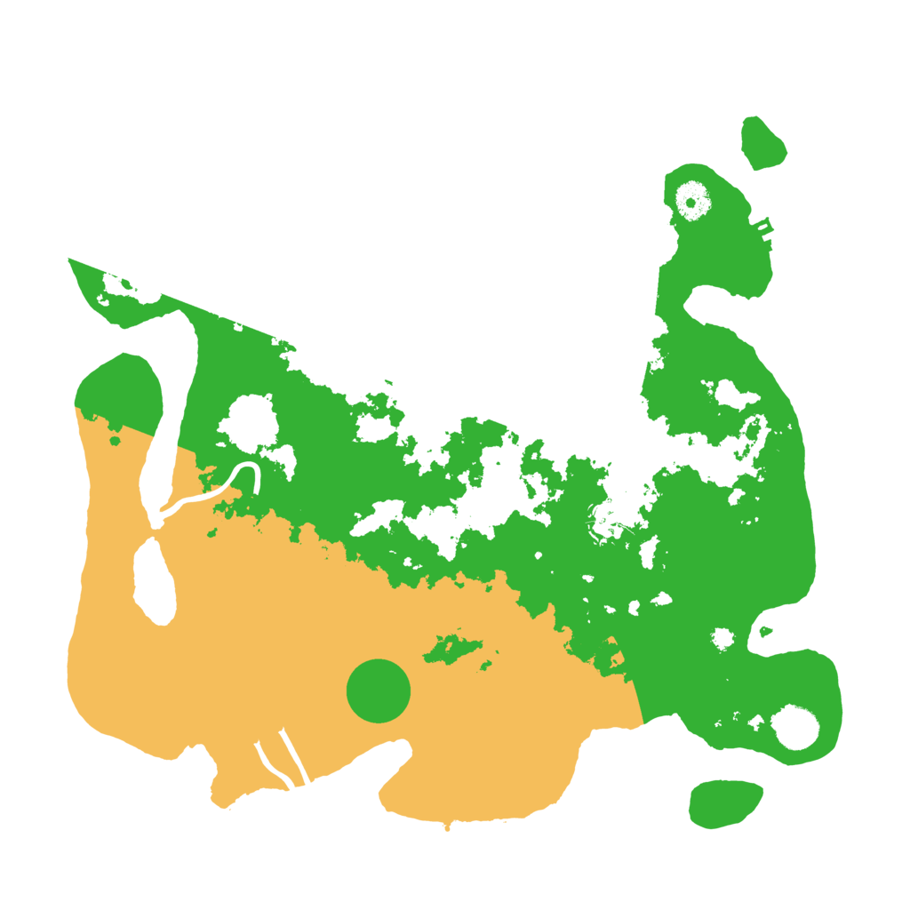 Biome Rust Map: Procedural Map, Size: 3750, Seed: 241606609