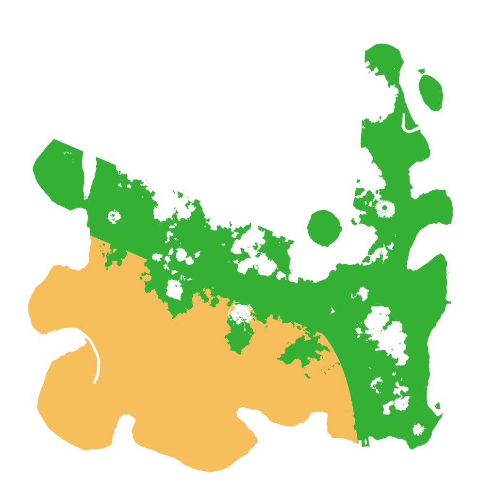 Biome Rust Map: Procedural Map, Size: 4000, Seed: 17800511