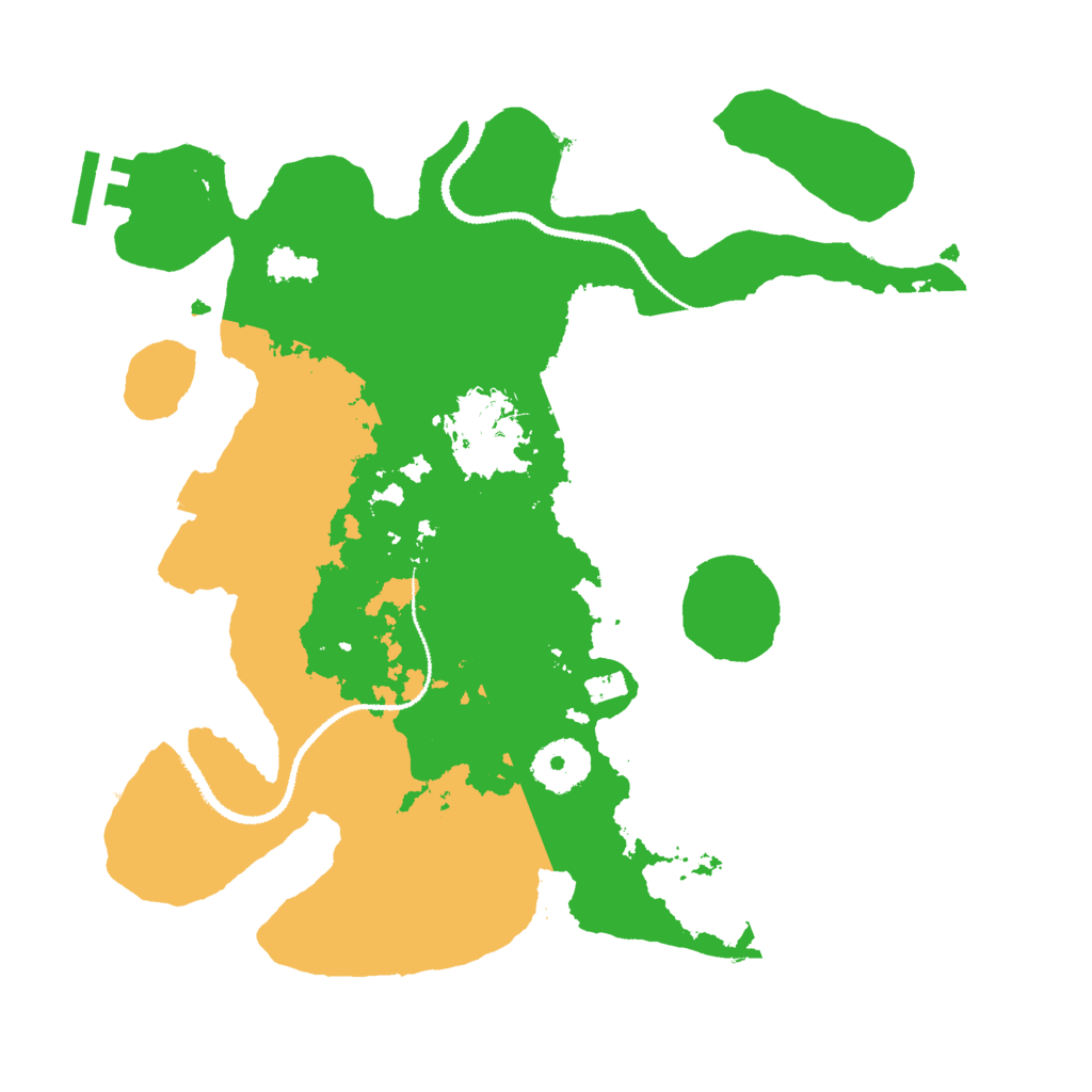 Biome Rust Map: Procedural Map, Size: 3000, Seed: 4750