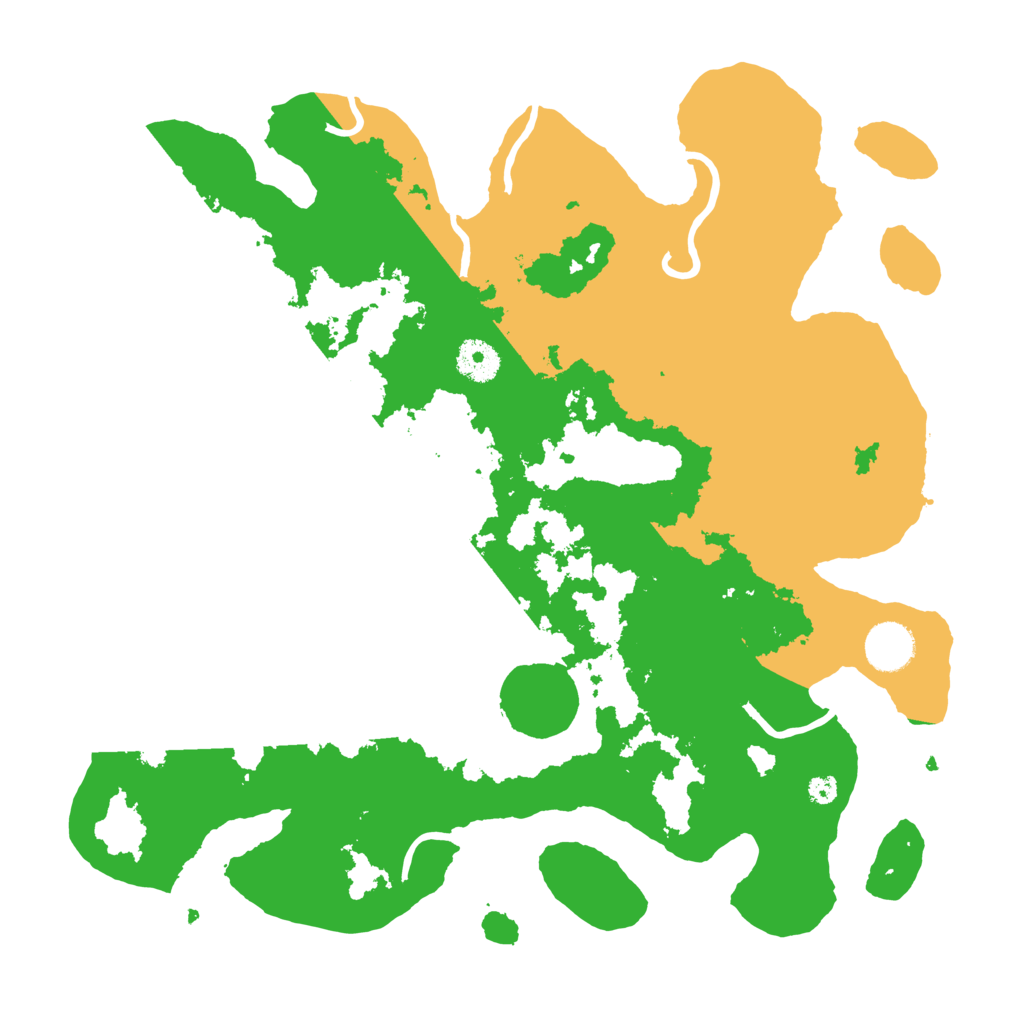 Biome Rust Map: Procedural Map, Size: 3650, Seed: 689767