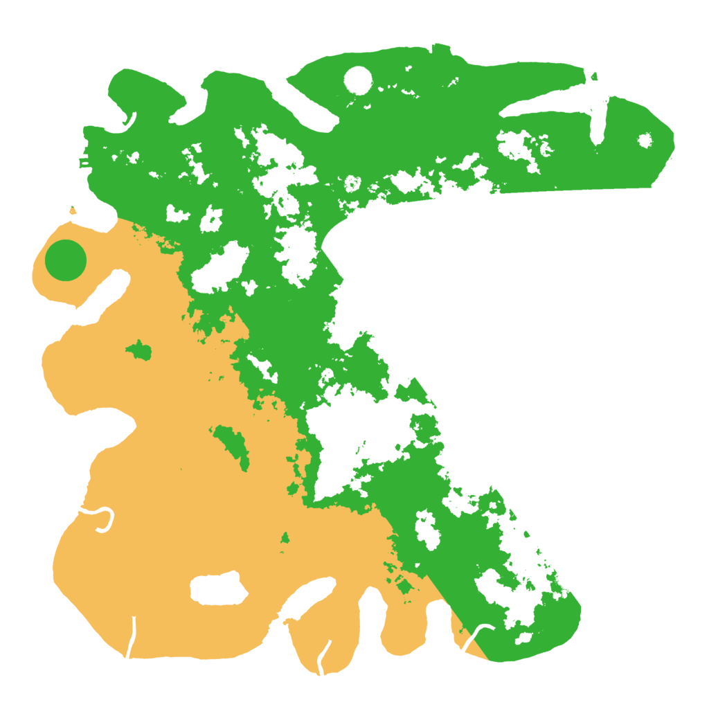 Biome Rust Map: Procedural Map, Size: 4500, Seed: 1373924351