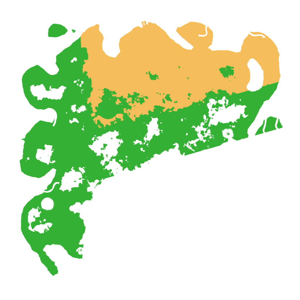 Biome Rust Map: Procedural Map, Size: 4250, Seed: 18392