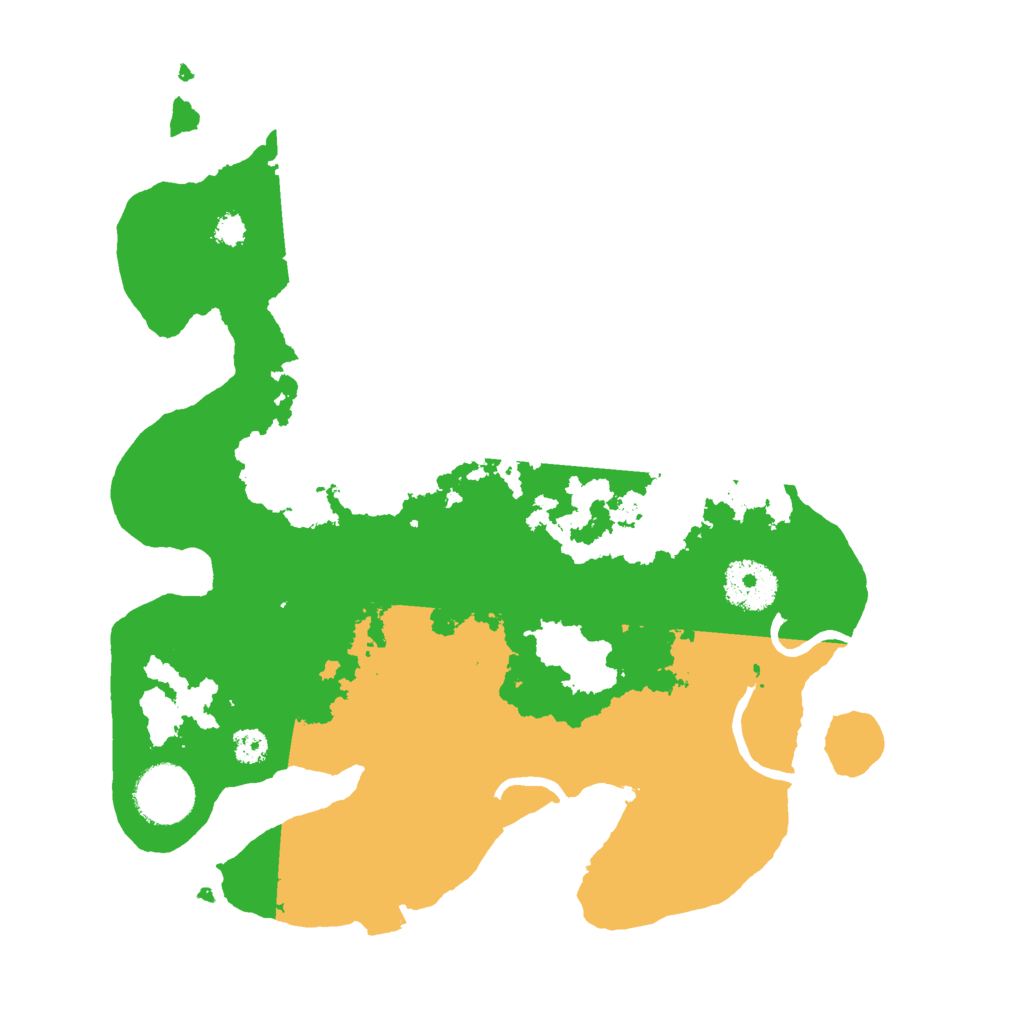 Biome Rust Map: Procedural Map, Size: 3000, Seed: 1124841087